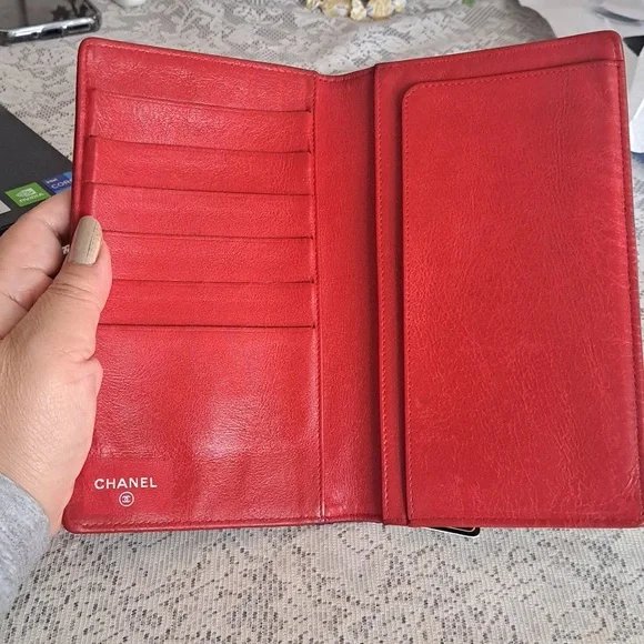 Authentic Vintage Chanel Wallet Checkbook France - Picture 4 of 8